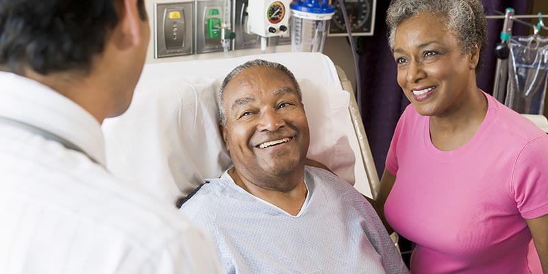 Patient and visitor
