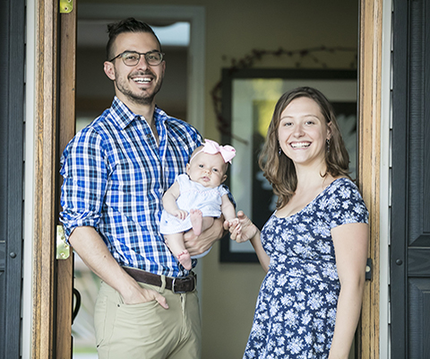 Jenna and Paul Welcome their First Baby with all the support they need | Holy Cross Germantown Hospital