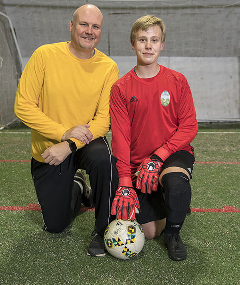 After a broken arm, Johannes is back in the game as strong as ever